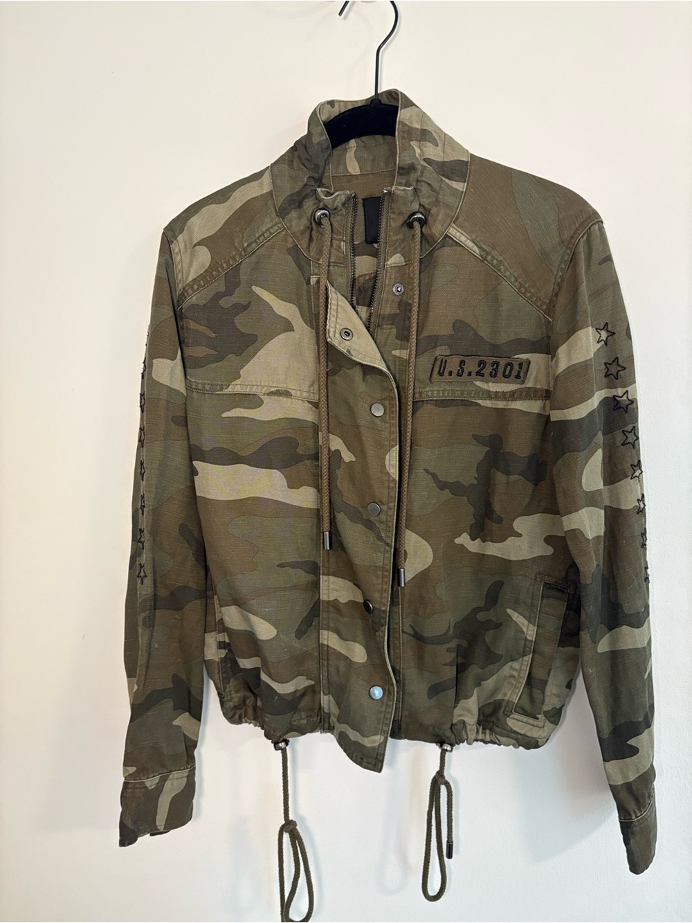 Rails Loren Camo Star Embroidery Jacket